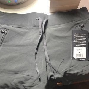 grey athletic shorts